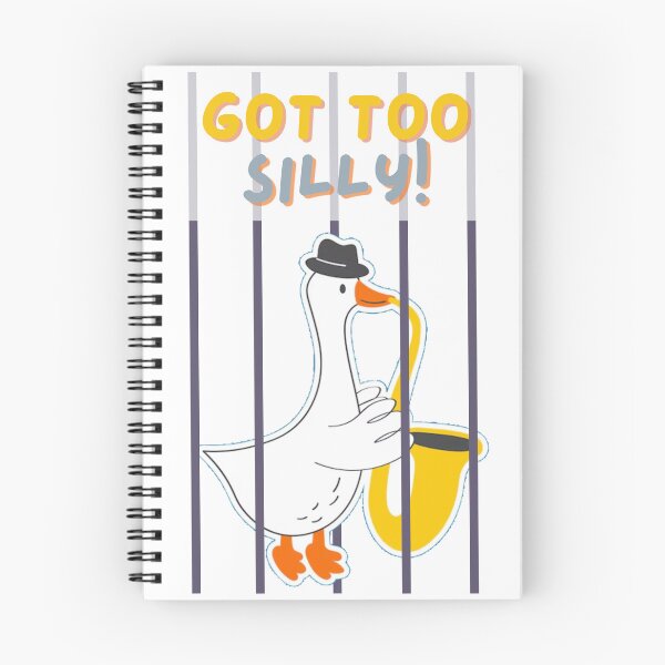 Item preview, Silly goose behind bars designed and sold by crafty-emma.