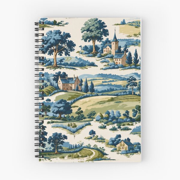 Item preview, Toile de Jouy Countryside Charm Seamless Pattern designed and sold by elissiart.