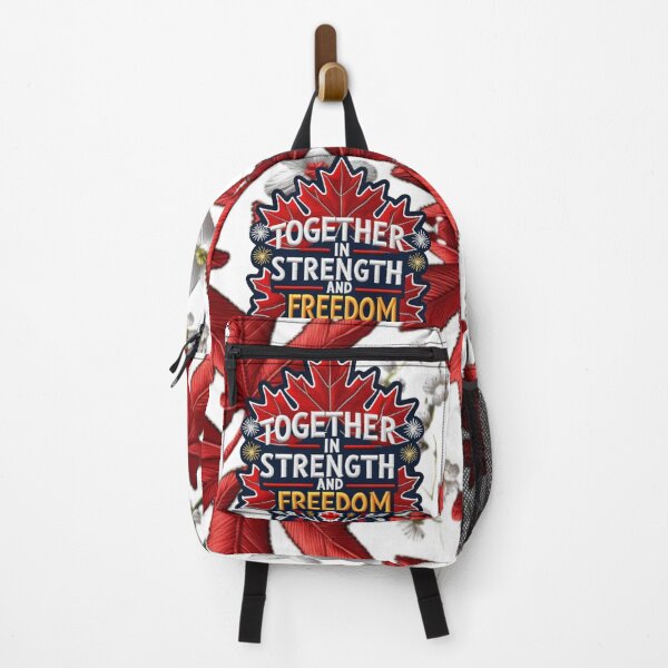 Item preview, Together in Strength and Freedom Canadian Embroidered Patch designed and sold by ArtDesignTp.