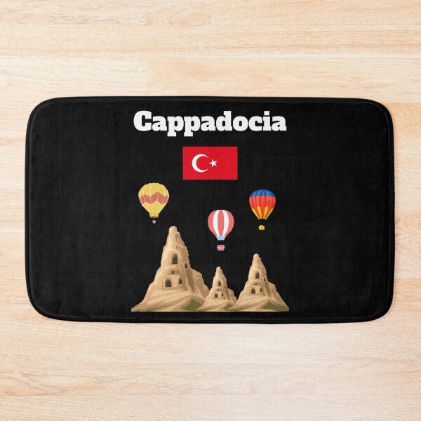 Item preview, Cappadocia Souvenir Turkey keepsake Turkish history Hot air balloon Turkey flag  designed and sold by Artstastic.