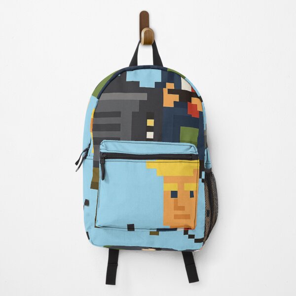 Item preview, Trump and Putin playing video game | Pixel art designed and sold by Cheejan.