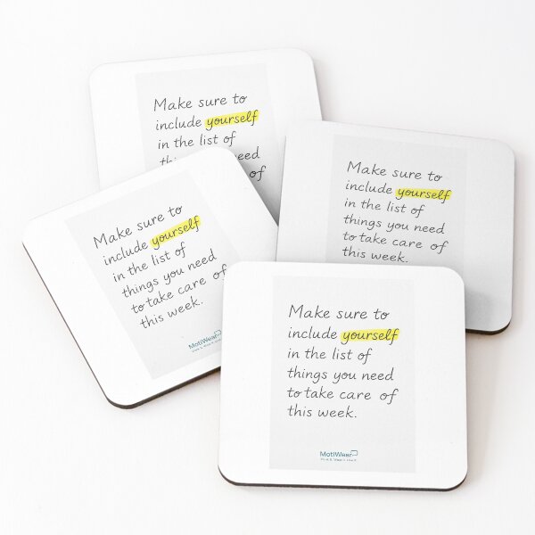 Item preview, Self-Care Reminder – “Include Yourself” Handwritten Note Bold designed and sold by MotiWear: Think It. Wear It. Live It..