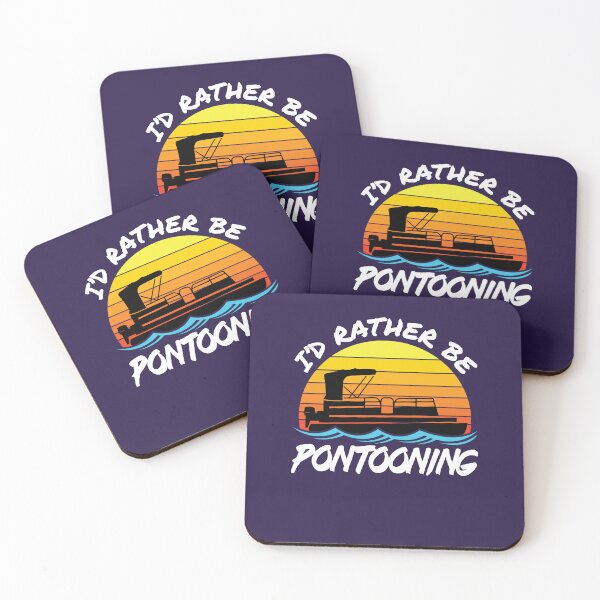 Item preview, I'd Rather Be Pontooning designed and sold by jaygo.