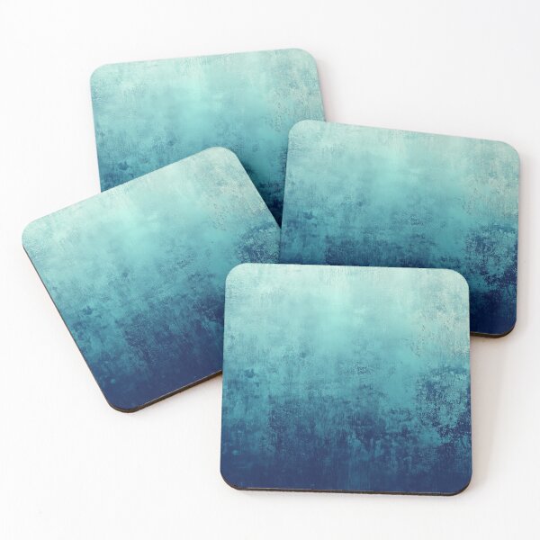 Item preview, Turquoise to Navy Textured Gradient Background designed and sold by seelya83.