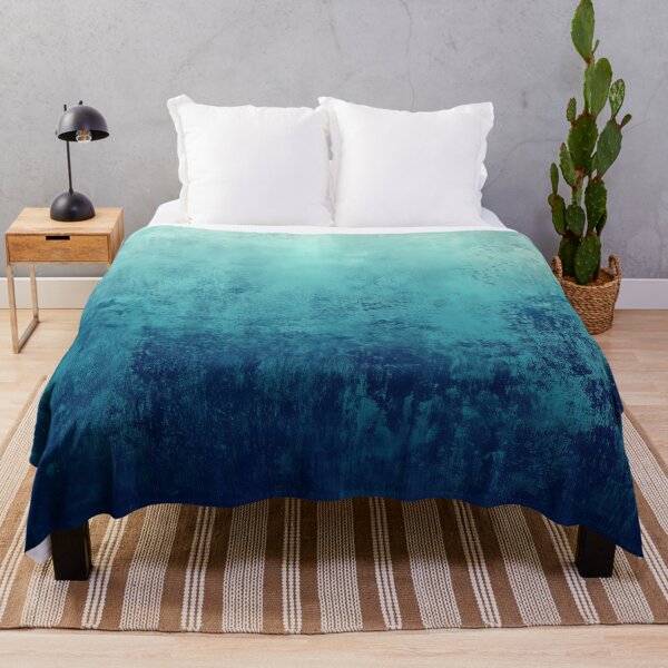 Item preview, Turquoise to Navy Textured Gradient Background designed and sold by seelya83.