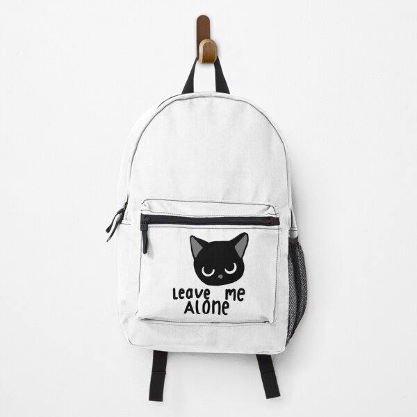 Item preview, Leave Me Alone black cat designed and sold by findyourcat59.