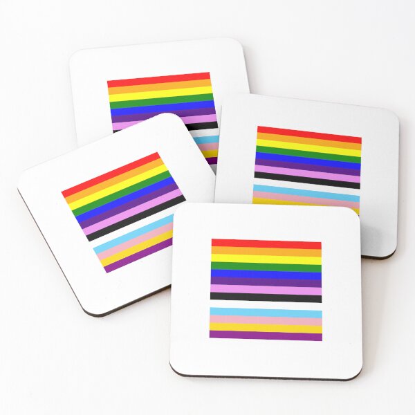 Item preview, “Unified Pride” – Inclusive Identity Stripe Flag Design designed and sold by MotiWear: Think It. Wear It. Live It..
