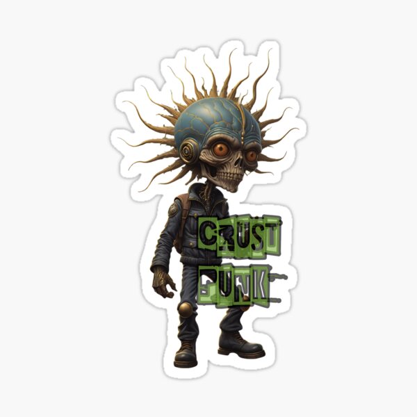 Artikel-Vorschau von Crust Punk, designt und verkauft von Misalign Design Atelier.