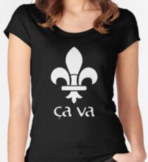 ca va 3 Women's Fitted Scoop T-Shirt