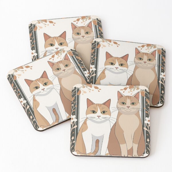 Item preview, Sweet Dog and Cat Hug – Heartwarming Animal Art for Everyday Smiles designed and sold by dog&cat.