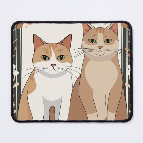 Item preview, Sweet Dog and Cat Hug – Heartwarming Animal Art for Everyday Smiles designed and sold by dog&cat.