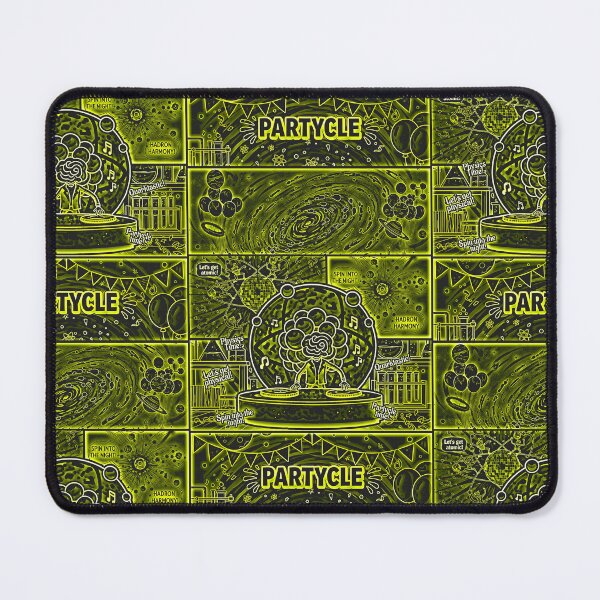 Item preview, PARTYCLE time physics party comic poster Strong Radiation version designed and sold by The Nerd Gift Source.