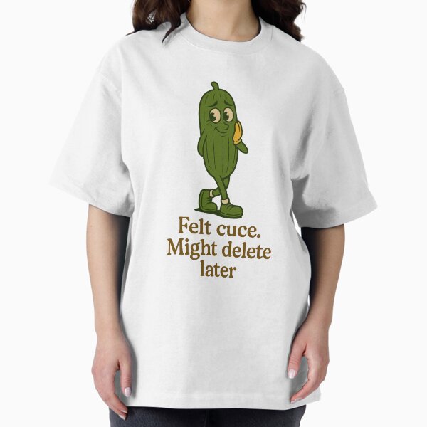 Item preview, Felt Cuce - Shy Veggie Mood with a Punny Twist designed and sold by Made Up.