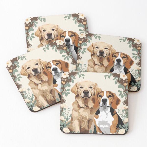 Item preview, Sweet Dog and Cat Hug – Heartwarming Animal Art for Everyday Smiles designed and sold by dog&cat.