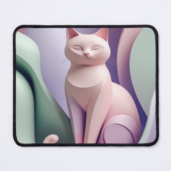 Item preview, Sweet Dog and Cat Hug – Heartwarming Animal Art for Everyday Smiles designed and sold by dog&cat.