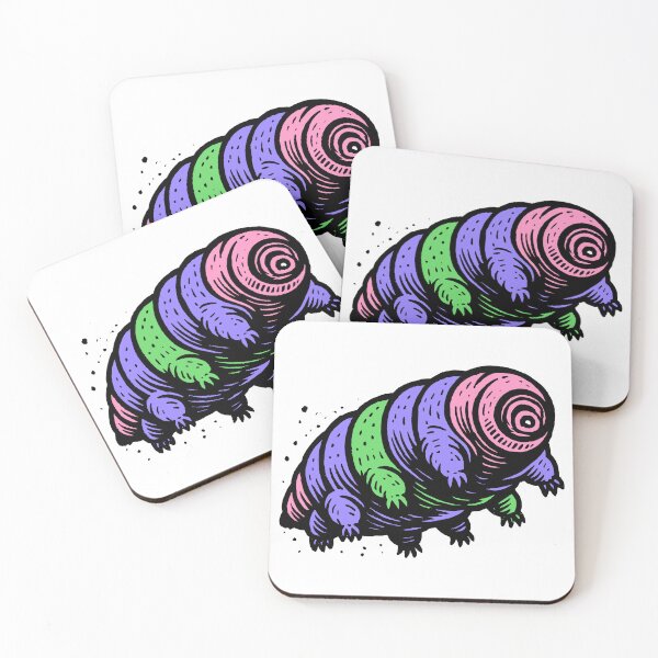 Item preview, Trigender Pride Flag Tardigrade designed and sold by ScientiaAcLabor.