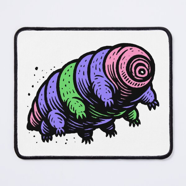 Item preview, Trigender Pride Flag Tardigrade designed and sold by ScientiaAcLabor.
