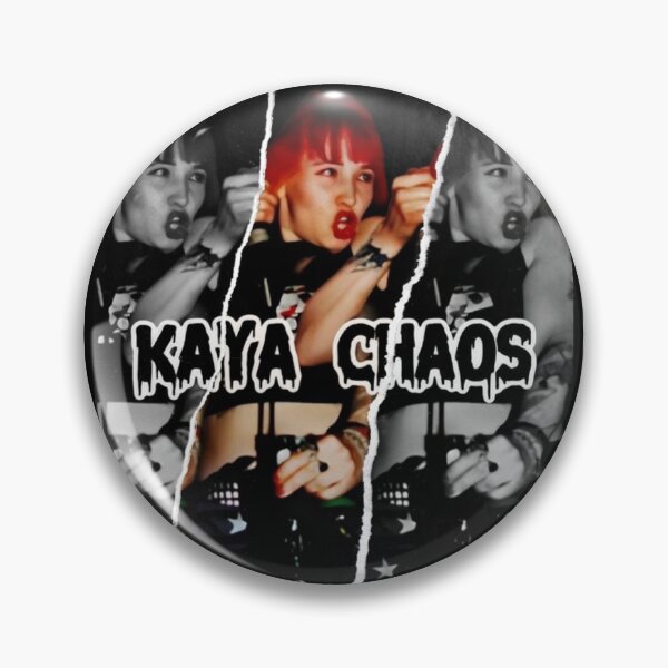 Item preview, Kaya Chaos, singer for NYC punk band Deviant Behavior designed and sold by Elevendy-Seven.