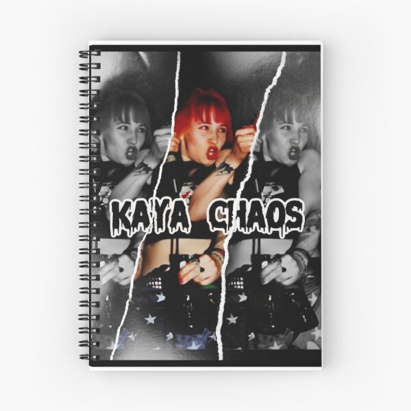 Item preview, Kaya Chaos, singer for NYC punk band Deviant Behavior designed and sold by Elevendy-Seven.
