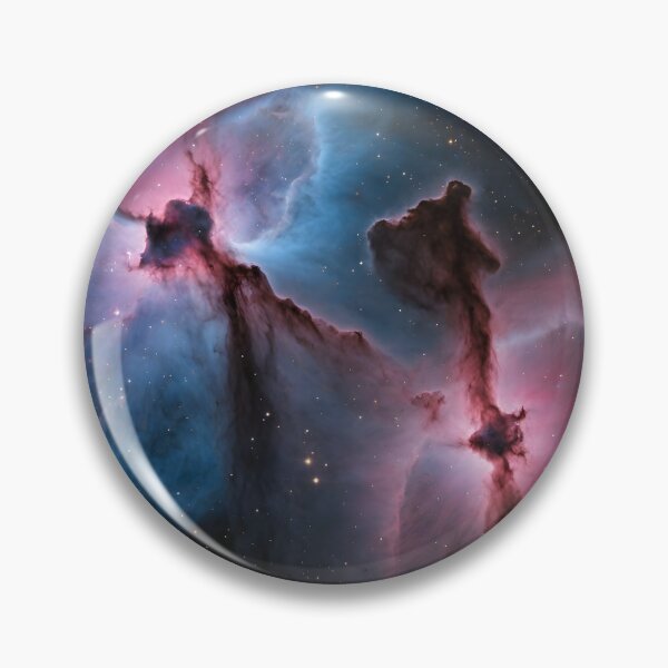 Item preview, Striking Masterpiece: Cosmic Artwork Showcasing the Trifid Nebula  designed and sold by HeartfulBloom.