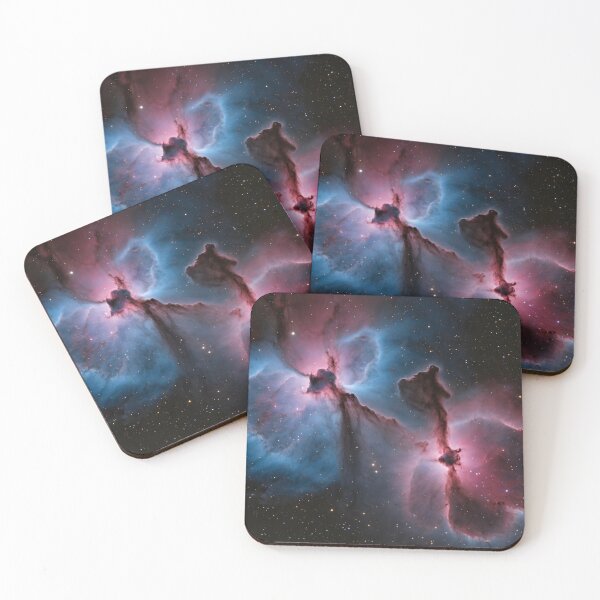 Item preview, Striking Masterpiece: Cosmic Artwork Showcasing the Trifid Nebula  designed and sold by HeartfulBloom.