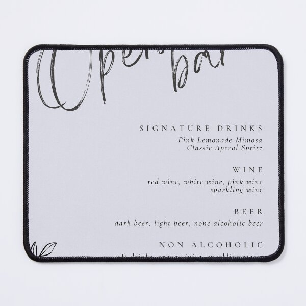 Item preview, Dinner Menu - Customizable  designed and sold by PyaaraPrints.