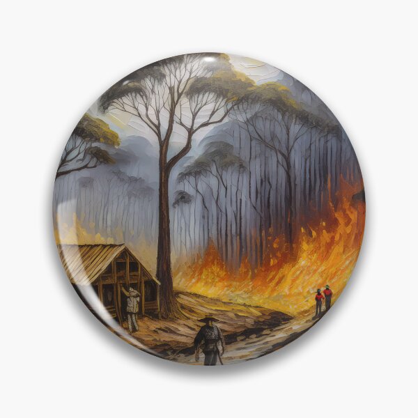 Item preview, Bushfire Series Surrounded designed and sold by Rainphotography.