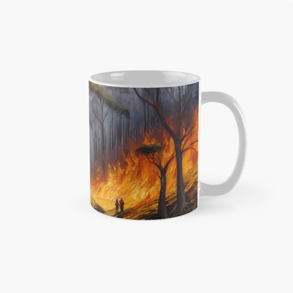 Item preview, Bushfire Series Surrounded designed and sold by Rainphotography.
