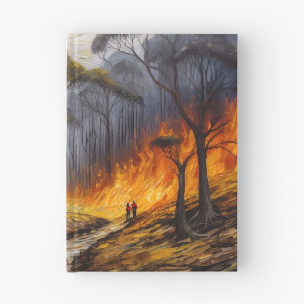 Item preview, Bushfire Series Surrounded designed and sold by Rainphotography.