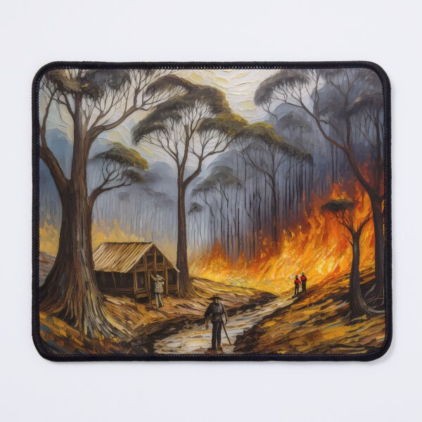 Item preview, Bushfire Series Surrounded designed and sold by Rainphotography.
