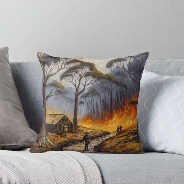 Item preview, Bushfire Series Surrounded designed and sold by Rainphotography.