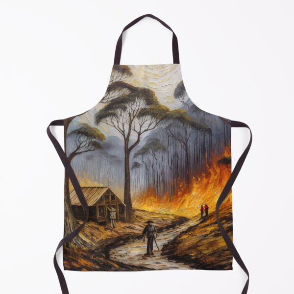 Item preview, Bushfire Series Surrounded designed and sold by Rainphotography.