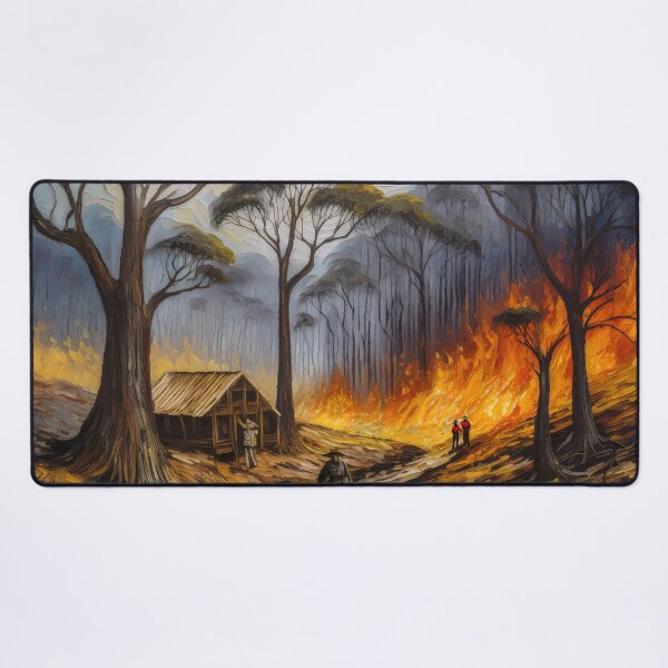 Item preview, Bushfire Series Surrounded designed and sold by Rainphotography.