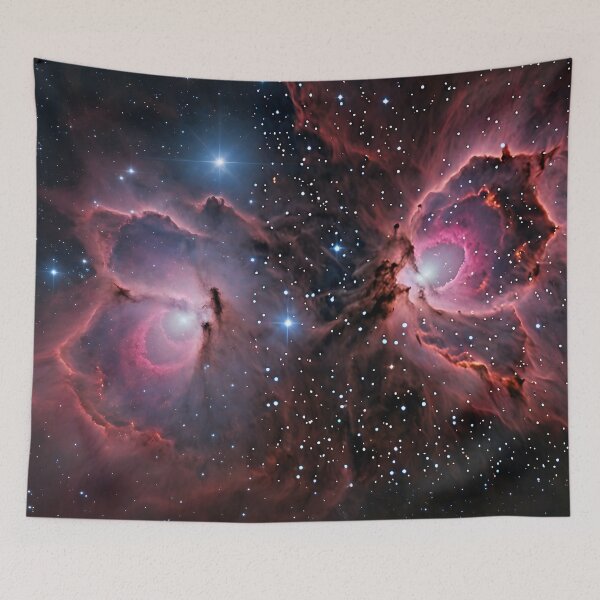 Item preview, Cosmic Artwork: The Sprawling Lagoon Nebula - A Giant Interstellar Cloud designed and sold by HeartfulBloom.