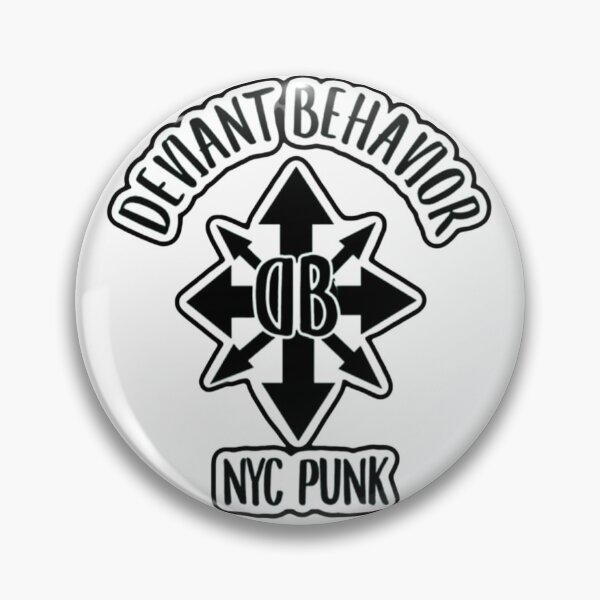 Item preview, The symbol of NYC Punk band Deviant Behavior designed and sold by Elevendy-Seven.