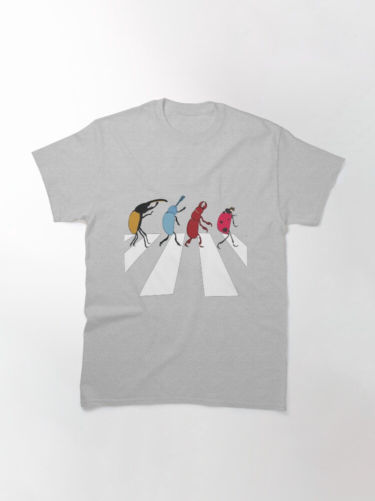Thumbnail 3 of 7, Classic T-Shirt, The Beetles Tee – Beatles Parody Art designed and sold by JPUnsolicited.