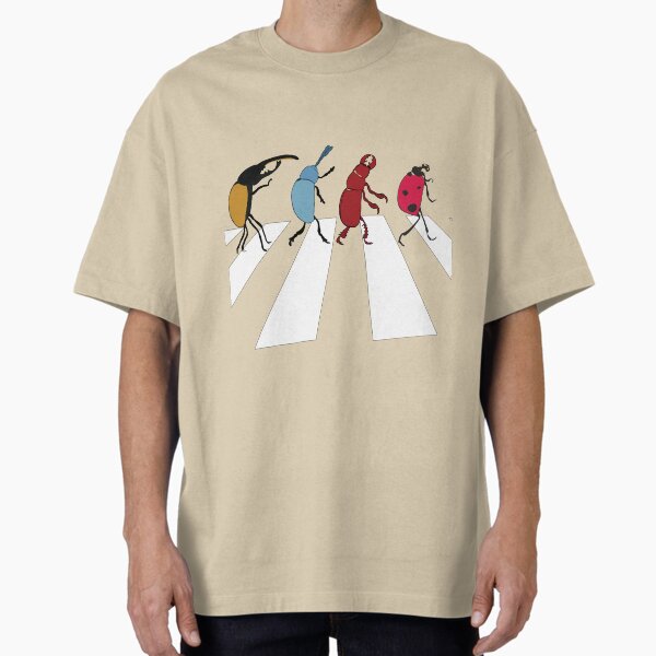 Aperçu de l'œuvre T-shirt The Beetles – Parodie des Beatles créée et vendue par JPUnsolicited.