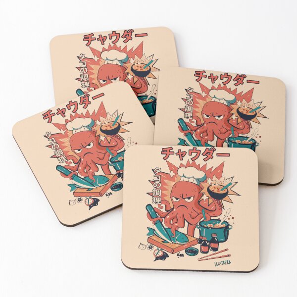 Item preview, Angry Octo Chef: Ramen Rampage designed and sold by carbajal ink.