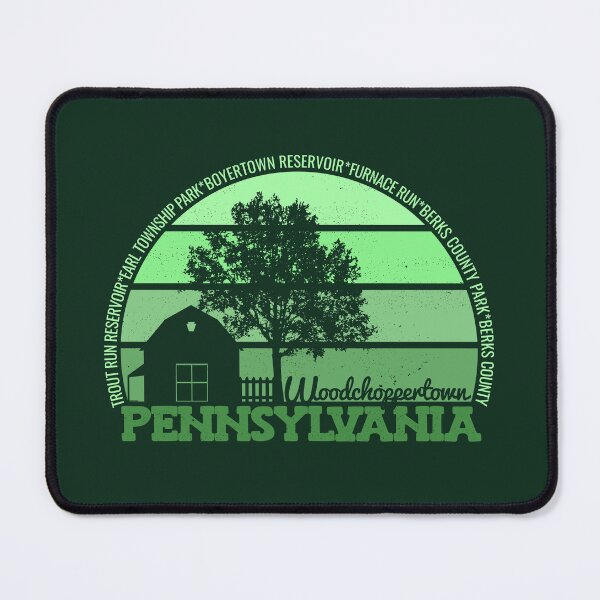 Item preview, Woodchoppertown Pennsylvania Sunset Retro Vintage Local Pride Logo designed and sold by CRHPOD20.