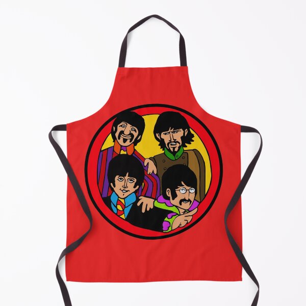 Item preview, John, Paul, George, Ringo - fab love Blue Meanies Pepperland Yellow Submarine character designed and sold by Kludoman.