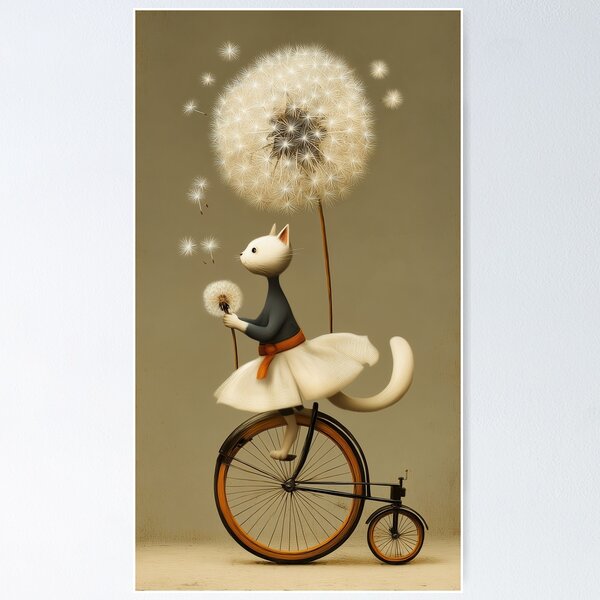 Item preview, Dandelion Whisper Ride designed and sold by IraPanyukova.