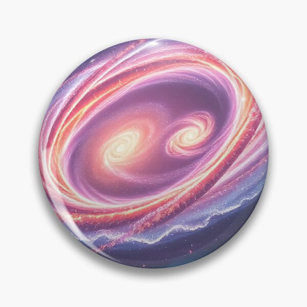 Item preview, Galaxys merging designed and sold by ZeroPointFun.