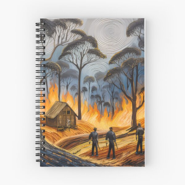 Item preview, Bushfire Series Surrounded 1 designed and sold by Rainphotography.
