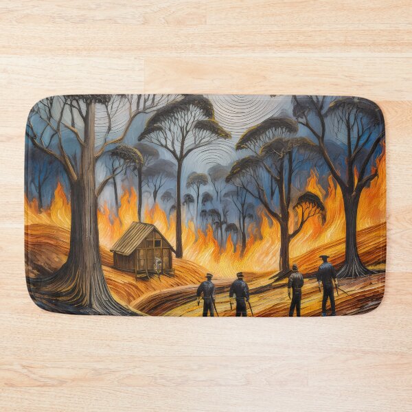 Item preview, Bushfire Series Surrounded 1 designed and sold by Rainphotography.
