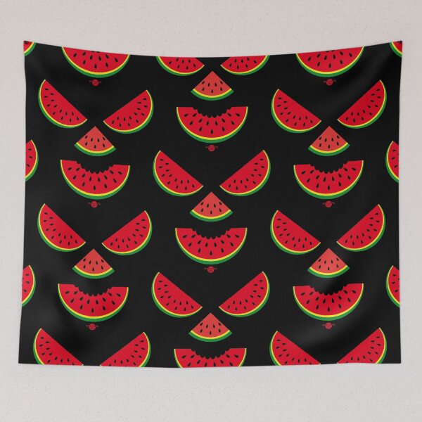 Item preview, Evil horror melon face watermelon designed and sold by Margarita-Art.