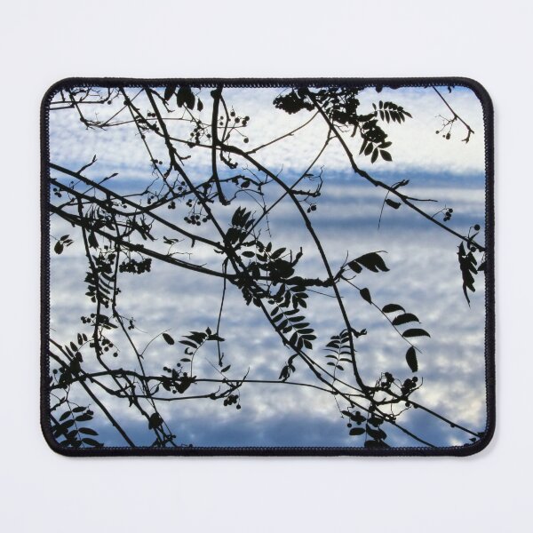 Item preview, Leaf Silhouettes (Blue) designed and sold by Rachel J Bowler.