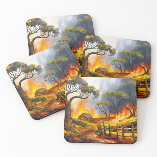 Item preview, Bushfire Series Surrounded 2 designed and sold by Rainphotography.