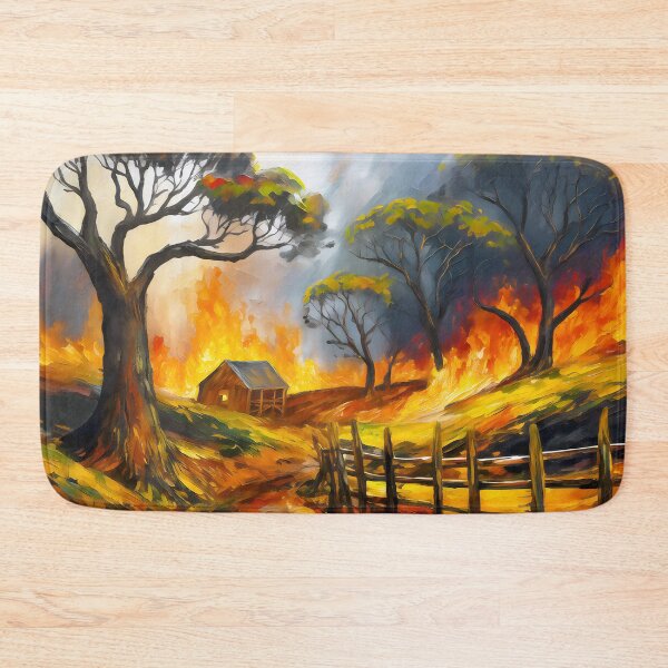 Item preview, Bushfire Series Surrounded 2 designed and sold by Rainphotography.