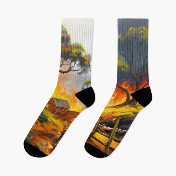 Item preview, Bushfire Series Surrounded 2 designed and sold by Rainphotography.
