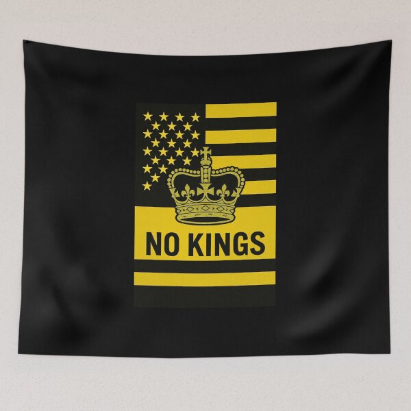 Item preview, no kings no oligarchs designed and sold by TEEJAMBOREE.